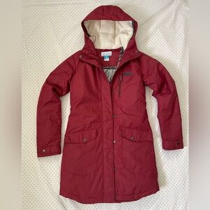 Columbia Women's Suttle Mountain Long Synthetic Down Parka Size XSmall